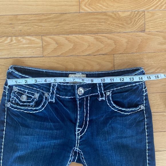 L.A Idol  denim capris size 7 - Picture 8 of 11